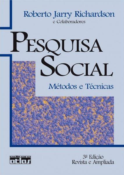 Livro - Pesquisa Social: Métodos e Técnicas