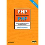 Livro - PHP para Quem Conhece PHP: Recursos Avançados para a Criação de Websites Dinâmicos