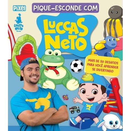 Livro Pique-Esconde com Luccas Neto