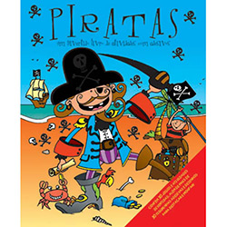 Livro - Piratas: um Divertido Livro de Atividades com Adesivos