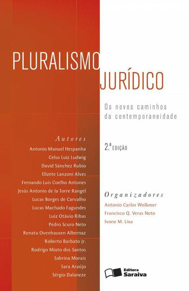 Livro - Pluralismo Jurídico - 2ª Edição de 2013