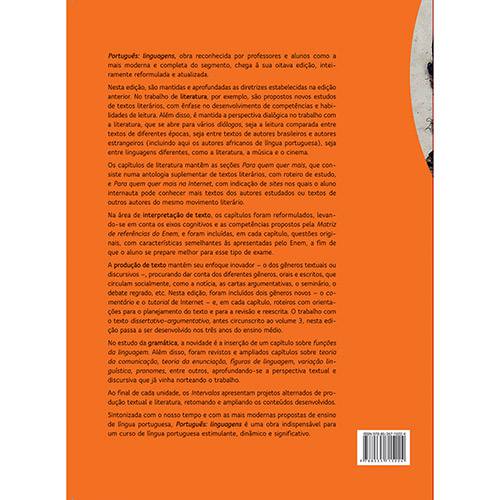 Livro - Português Linguagens 1: Literatura, Produção de Texto, Gramática, Interpretação de Texto