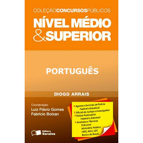 Livro - Português - Nível Médio & Superior - Coleção Concursos Públicos