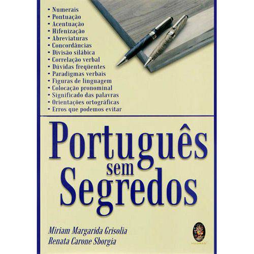 Tudo sobre 'Livro - Português Sem Segredos'