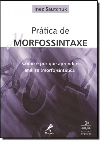 Livro - Prática de Morfossintaxe