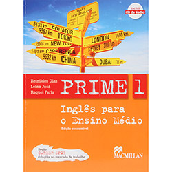 Livro - Prime 1: Inglês para o Ensino Médio