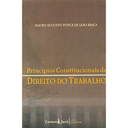Livro - Princípios Constitucionais de Direito do Trabalho