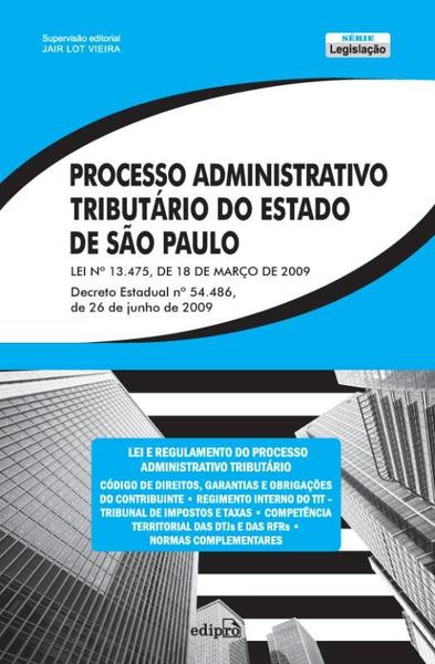 Livro - Processo Administrativo Tributário do Estado de São Paulo