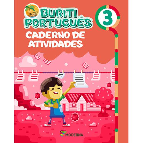 Livro - Projeto Buriti Português - Caderno de Atividades - Vol. 3