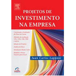 Livro - Projetos de Investimento na Empresa