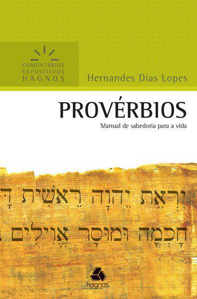 Livro - Provérbios - Comentários Expositivos Hagnos
