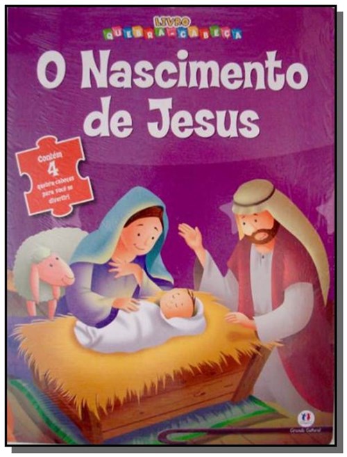 Livro Quebra-Cabeca - o Nascimento de Jesus
