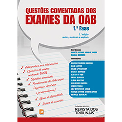 Livro - Questões Comentadas dos Exames da OAB: 1ª Fase