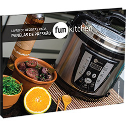 Livro - Receitas para Panela de Pressão Elétrica Fun Kitchen