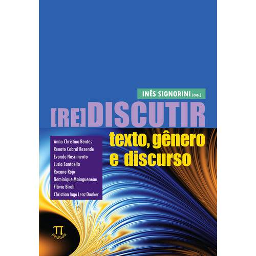 Livro - Rediscutir Texto, Gênero e Discurso