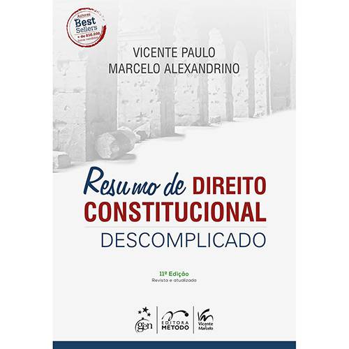 Livro - Resumo de Direito Constitucional Descomplicado