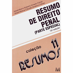 Livro - Resumo de Direito Penal - (Parte Especial) - Coleção Resumos - Vol. 11