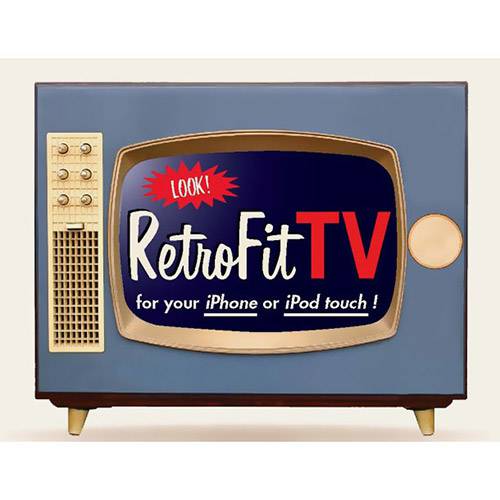 Livro - RetroFit TV Box For Your IPhone Or IPod Touch! Look!