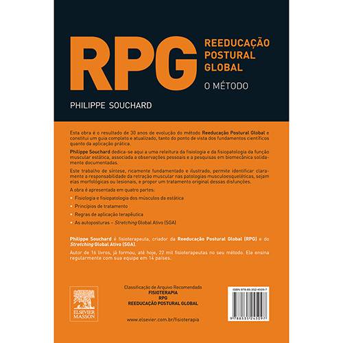 Livro - RPG - Reeducação Postural Global - o Método