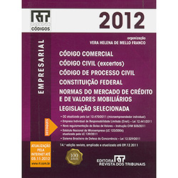 Livro - RT Mini Códigos - Empresarial 2012