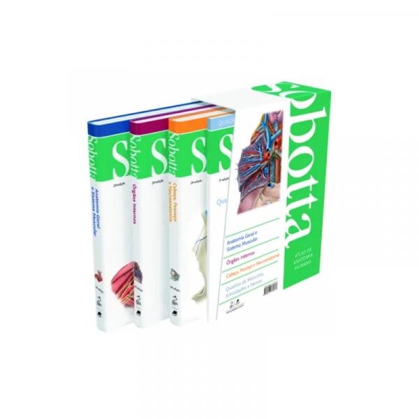 Livro - Sobotta - Atlas de Anatomia Humana - 3 Volumes