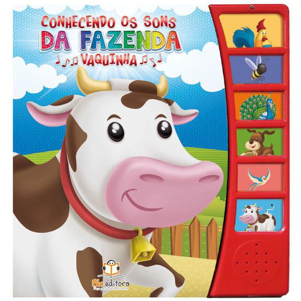 Livro Sonoro Conhecendo os Sons da Fazenda: Vaquinha - Blu Editora