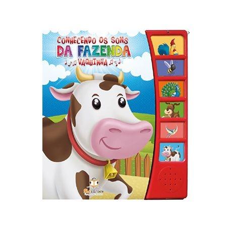 Livro Sonoro Conhecendo os Sons da Fazenda Vaquinha - Blu Editora