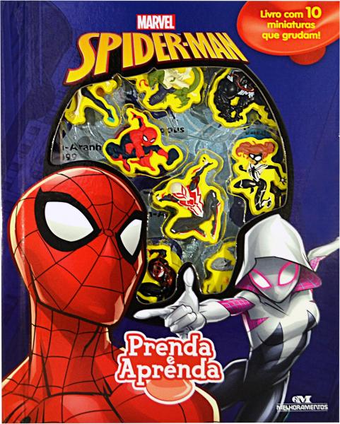 Tudo sobre 'Livro - Spider Man – Prenda e Aprenda'