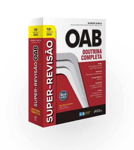 Livro - SUPER-REVISÃO OAB - DOUTRINA COMPLETA - 10ª ED - 2020