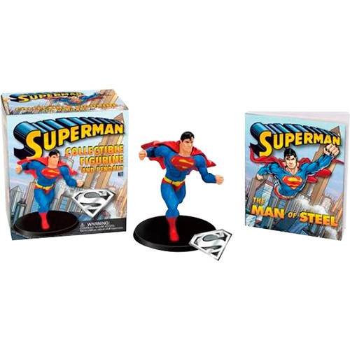 Tudo sobre 'Livro - Superman: Collectible Figurine And Pendant Kit'
