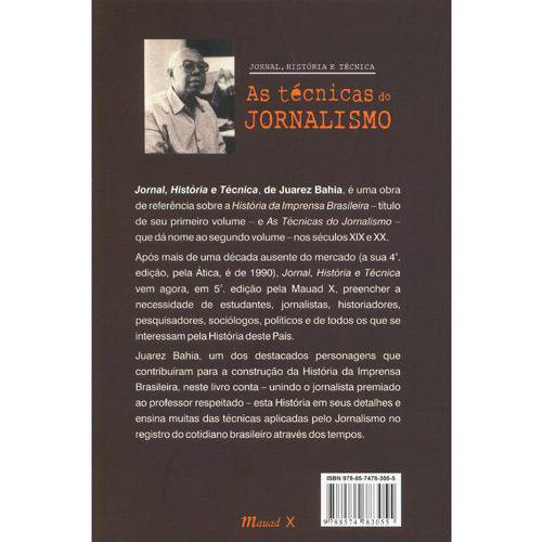 Tudo sobre 'Livro - Técnicas do Jornalismo, as - Vol. 2'