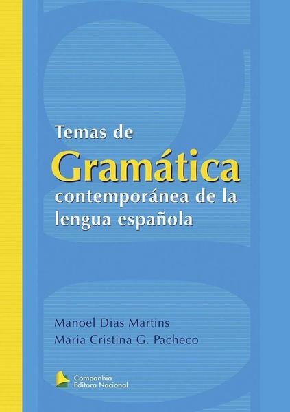 Livro - Temas de Gramática Contemporánea de La Lengua Española