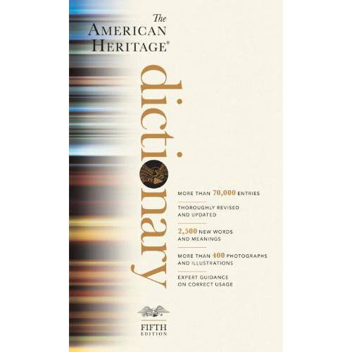 Livro - The American Heritage Dictionary: Fifth Edition (American Heritage Dictionary)