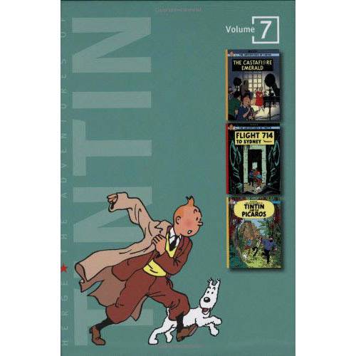 Tudo sobre 'Livro - The Castafiore Emerald, Flight 714, Tintin And The Picaros - The Adventures Of Tintin - Vol. 7'