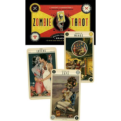 Livro - The Zombie Tarot: An Oracle Of The Undead With Deck And Instructions