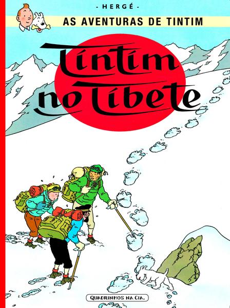 Livro - Tintim no Tibete