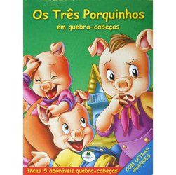 Livro - Três Porquinhos em Quebra - Cabeças, os
