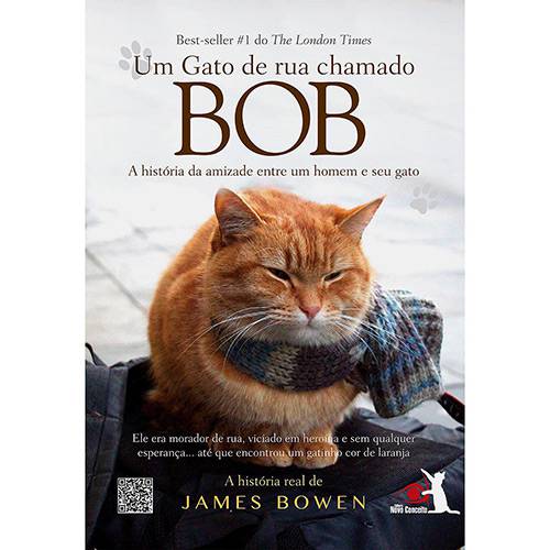 Livro - um Gato de Rua Chamado Bob