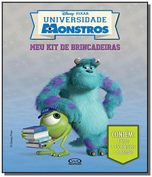 Livro - Universidade Monstros: Meu Kit de Brincadeiras
