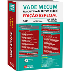 Livro - Vade Mecum Acadêmico de Direito Rideel - Edição Especial