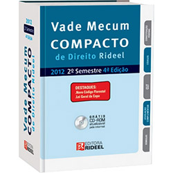 Livro - Vade Mecum Compacto de Direito Rideel 4ª Ed. - 2012