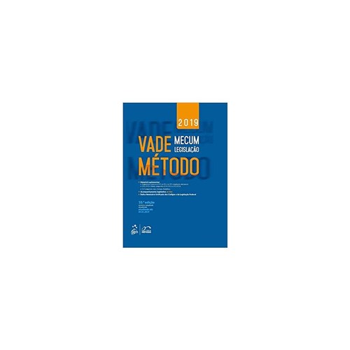 Livro - Vade Mecum - Legislação - Método - 2019