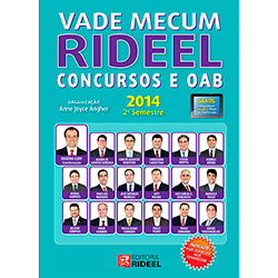 Livro - Vade Mecum Rideel Concursos e OAB 2014: 2º Semestre