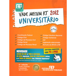 Livro - Vade Mecum RT Universitário 2012