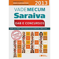 Livro - Vade Mecum Saraiva 2013: OAB e Concursos