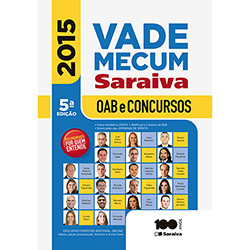 Livro - Vade Mecum Saraiva 2015: OAB e Concursos