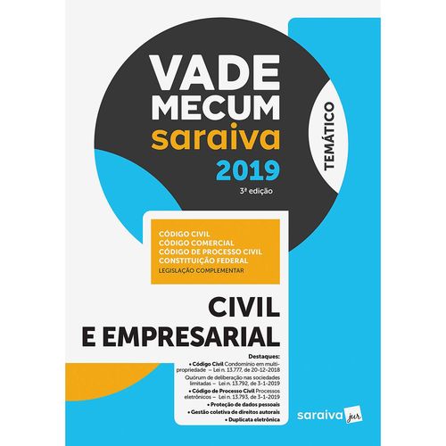 Livro - Vade Mecum Saraiva 2019