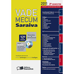 Livro - Vade Mecum Saraiva - com CD-Rom