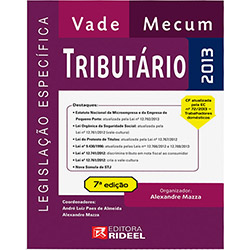 Livro - Vade Mecum Tributário 2013