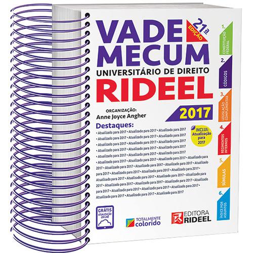 Livro - Vade Mecum Universitário de Direito Rideel-2017